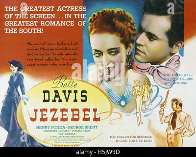 JEZEBEL 1938 Warner Bros Film mit Bette Davis und Henry Fonda Stockfoto