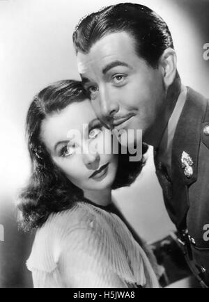 WATERLOO BRIDGE 1940 MGM Film mit Vivien Leigh und Robert Taylor Stockfoto