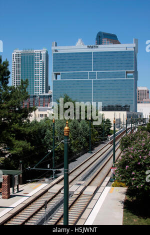 Das Westin Hotel in Charlotte, NC Stockfoto