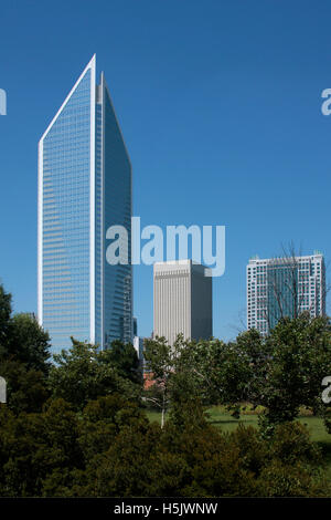 Duke Energy Center in Charlotte NC Stockfoto