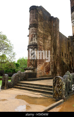 Lankatilaka-Tempel in der antiken Stadt Polonnaruwa, Sri Lanka Stockfoto