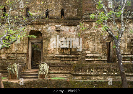 Lankatilaka-Tempel in der antiken Stadt Polonnaruwa, Sri Lanka Stockfoto