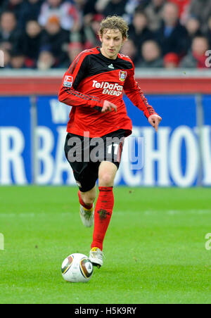 Stefan Kiessling, Fußballspieler bei der deutschen Fußball-Clubs Bayer Leverkusen, Fußball, Bundesliga, Fußball-Bundesliga Stockfoto