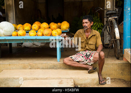 Markt Shop, Batticaloa, Sri Lanka Stockfoto