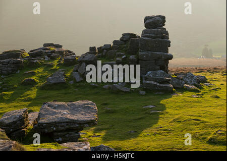 Hookney Tor, Dartmoor, Devon, UK. Stockfoto