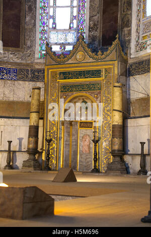 Hagia Sophia Museum in der Stadt Istanbul, Türkei Stockfoto