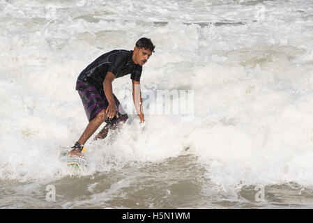 Surfer, Arugam Bay, Sri Lanka Stockfoto