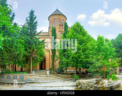 Die Norashen Heilige Mutter von Gott Kirche, befindet sich im Kote Abkhazi Straße, neben Jvris Mama georgischen Kirche Stockfoto