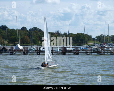 White Rock Lake Stockfoto