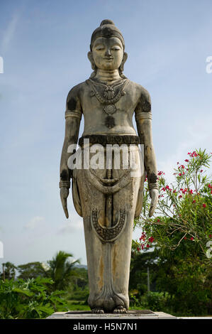 Statue in Tissamaharama Tempel, Tissamaharama, Sri Lanka Stockfoto