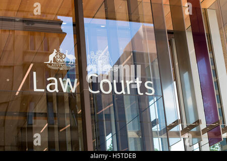 Oberste Gerichtshof in Phillip Street, Sydney, new South Wales, Australien Stockfoto