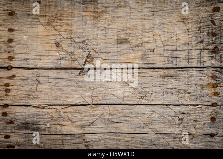 Rustikale alte und rohes Holz Hintergrund Stockfoto