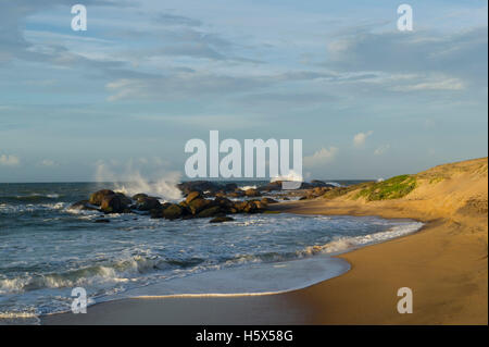 Strand, Yala-Nationalpark, Sri Lanka Stockfoto