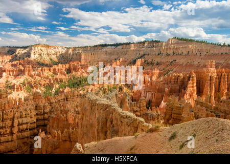 Wunderschöne Aussicht, Bryce-Canyon-Nationalpark, Utah, befindet sich im Südwesten der Vereinigten Staaten. Stockfoto