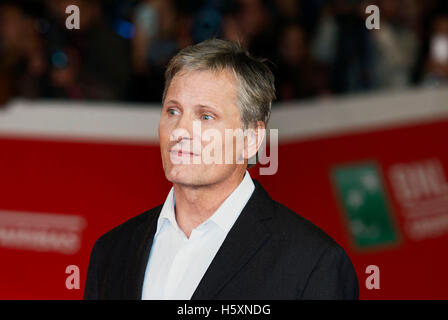 Viggo Mortensen besucht den roten Teppich der Kapitän Fantastic bei Rom Film Fest 2016 Stockfoto