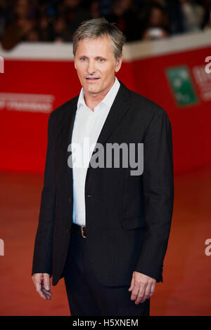 Viggo Mortensen besucht den roten Teppich der Kapitän Fantastic bei Rom Film Fest 2016 Stockfoto