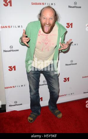 West Hollywood, CA. 20. Oktober 2016. David Ury im Ankunftsbereich für 31 Special Screening, Hotel in London, West Hollywood, CA 20. Oktober 2016. Bildnachweis: Priscilla Grant/Everett Collection/Alamy Live-Nachrichten Stockfoto