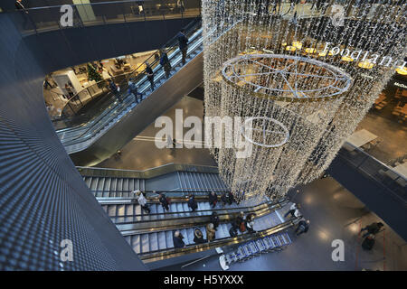 Weihnachten Dekoration, Flughafen, Zürich, Schweiz, Europa Stockfoto