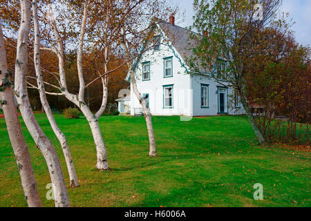 Anne Green Gables Museum auf Silber Busch, Park Ecke, Prince Edward Island, Canada Stockfoto