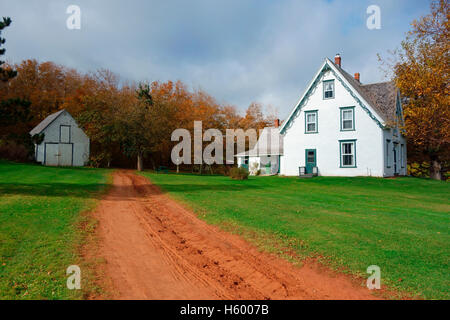 Anne Green Gables Museum auf Silber Busch, Park Ecke, Prince Edward Island, Canada Stockfoto