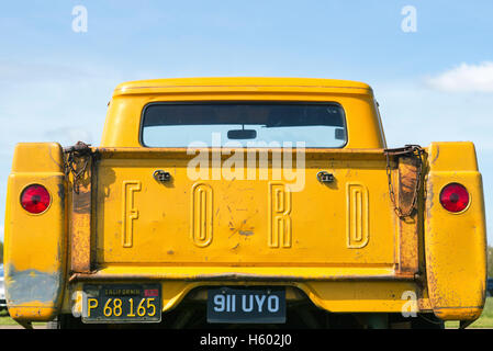 1957 Ford Pick-up LKW Heckklappe Stockfoto