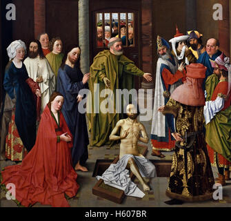 Anhebung der Lazarus 1450/1460 Albert van Ouwater (1400 - nach 1467 Haarlem) Maler Niederlande Niederlande Stockfoto