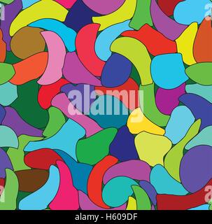 Abstrakte Farbe Musterdesign. Vektor-Illustration. Stock Vektor