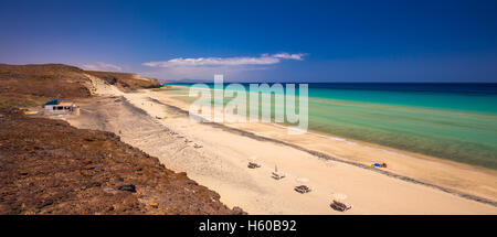 Mal Nobre sandigen Strand, Jandia, Fuerteventura, Kanarische Inseln, Spanien Stockfoto