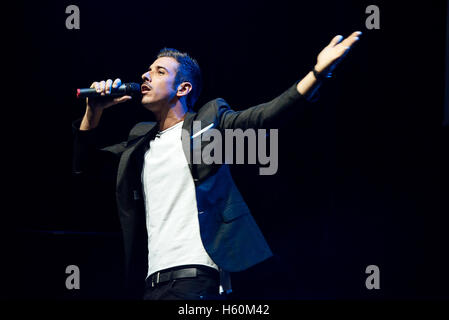 Francesco Gabbani während der Concerto della Misericordia im Auditorium Conciliazione in Rom Stockfoto