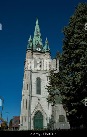 Kanada, Quebec, Three Rivers aka Trois-Riveres. Kathedrale Mariä Himmelfahrt aka Cathedrale de Assomption de Marie. Stockfoto