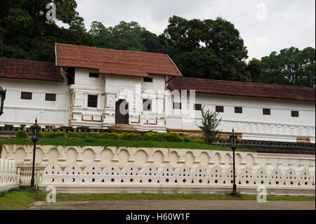 Das archäologische Museum in der ehemaligen Königspalast, Tempel des Zahns komplexes, Kandy, Sri Lanka Stockfoto