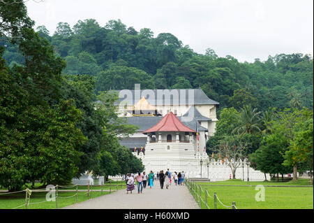 Der Zahntempel Kandy, Sri Lanka Stockfoto