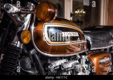 Honda classic Motorrad 500 vier Jahrgang Stockfoto