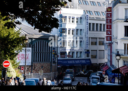 Marché Saint-Pierre, Montmartre, Paris Stockfoto