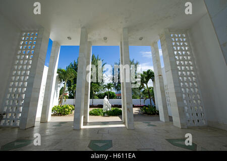 Laie-Hawaii-Mormonen-Tempel Stockfoto