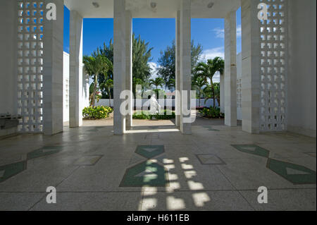 Laie-Hawaii-Mormonen-Tempel Stockfoto