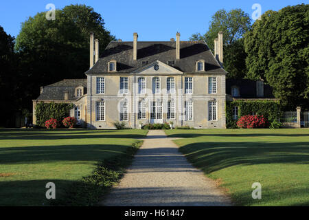 Chateau de Martragny (18. Jahrhundert), hameau St Leger, martragny, Calvados, Basse Normandie, Frankreich Stockfoto