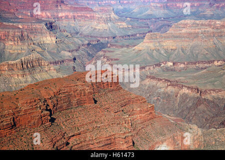 South Rim des Grand Canyon. "Grand Canyon"-Nationalpark in Arizona, USA Stockfoto