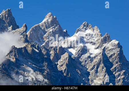 Mount Moran in Grand Teton Nationalpark, Wyoming, USA Stockfoto