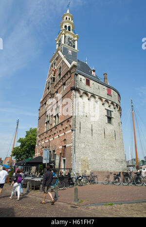 Hoorn North Holland Hoofdtoren Kopf Turm Stockfoto