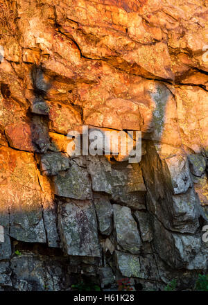 PARK LOOP ROAD ACADIA NATIONAL PARK MOUNT DESERT ISLAND MAINE USA Stockfoto