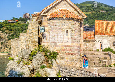 BUDVA, MONTENEGRO - CA. AUGUST 2016. Stockfoto