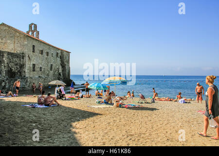 BUDVA, MONTENEGRO - CA. AUGUST 2016. Stockfoto