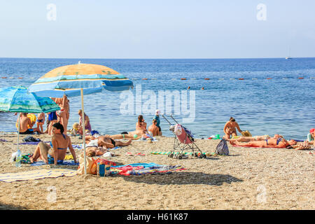 BUDVA, MONTENEGRO - CA. AUGUST 2016. Stockfoto