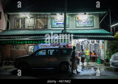 Das Restaurant, Aung Do Ka in Yangon, Myanmar Stockfoto