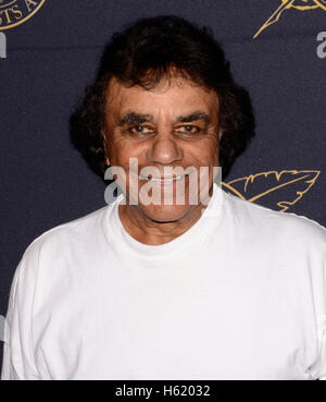 Johnny Mathis kommt bei der 53. Annual ICG Publizisten Awards im The Beverly Hilton in Beverly Hills im Febeuary 26, 2016. Stockfoto