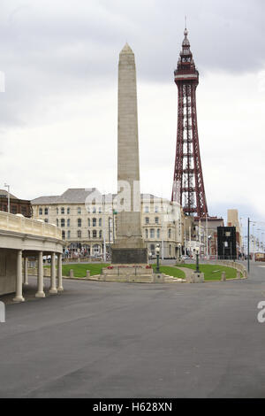 Ehrenmal am North Shore, Blackpool, Lancashire, UK Stockfoto