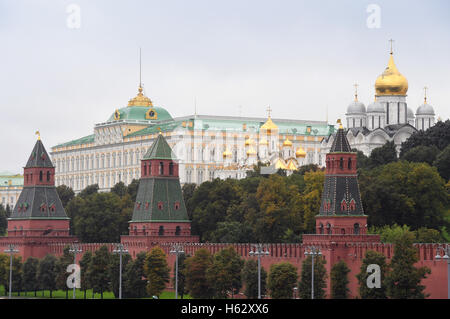 Moskau, Russland. 22. Sep, 2016. Der Kreml am Roten Platz in Moskau, 22. September 2016. Foto: SOEREN STACHE/Dpa/Alamy Live News Stockfoto