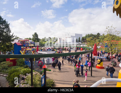 Lego Duplo Attraktionen im Legoland Billund Dänemark für die kleineren Kinder Stockfoto