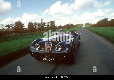 1951 Jaguar XK120 Legierung funktioniert Auto Stockfoto